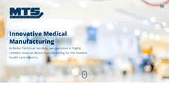 Desktop Screenshot of mtsmedicalmfg.com