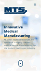 Mobile Screenshot of mtsmedicalmfg.com